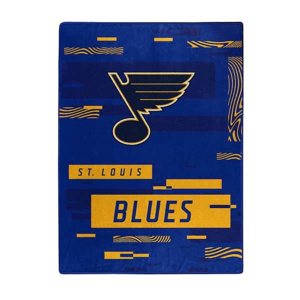 THE NORTHWEST GROUP NHL Digitize Blues Raschel Multi-Colored Throw Blanket