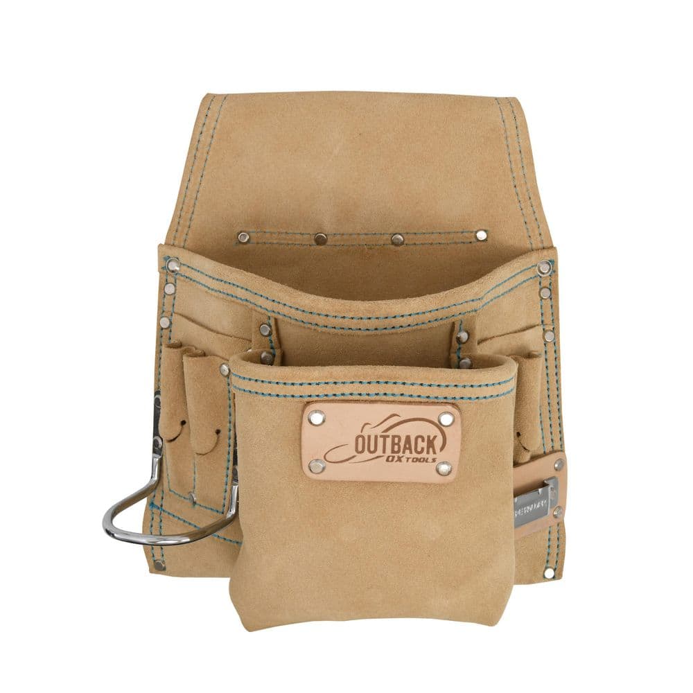 Trade Series 8-Pocket Suede Leather Tool/Fastener Pouch price history on PriceWatchPro