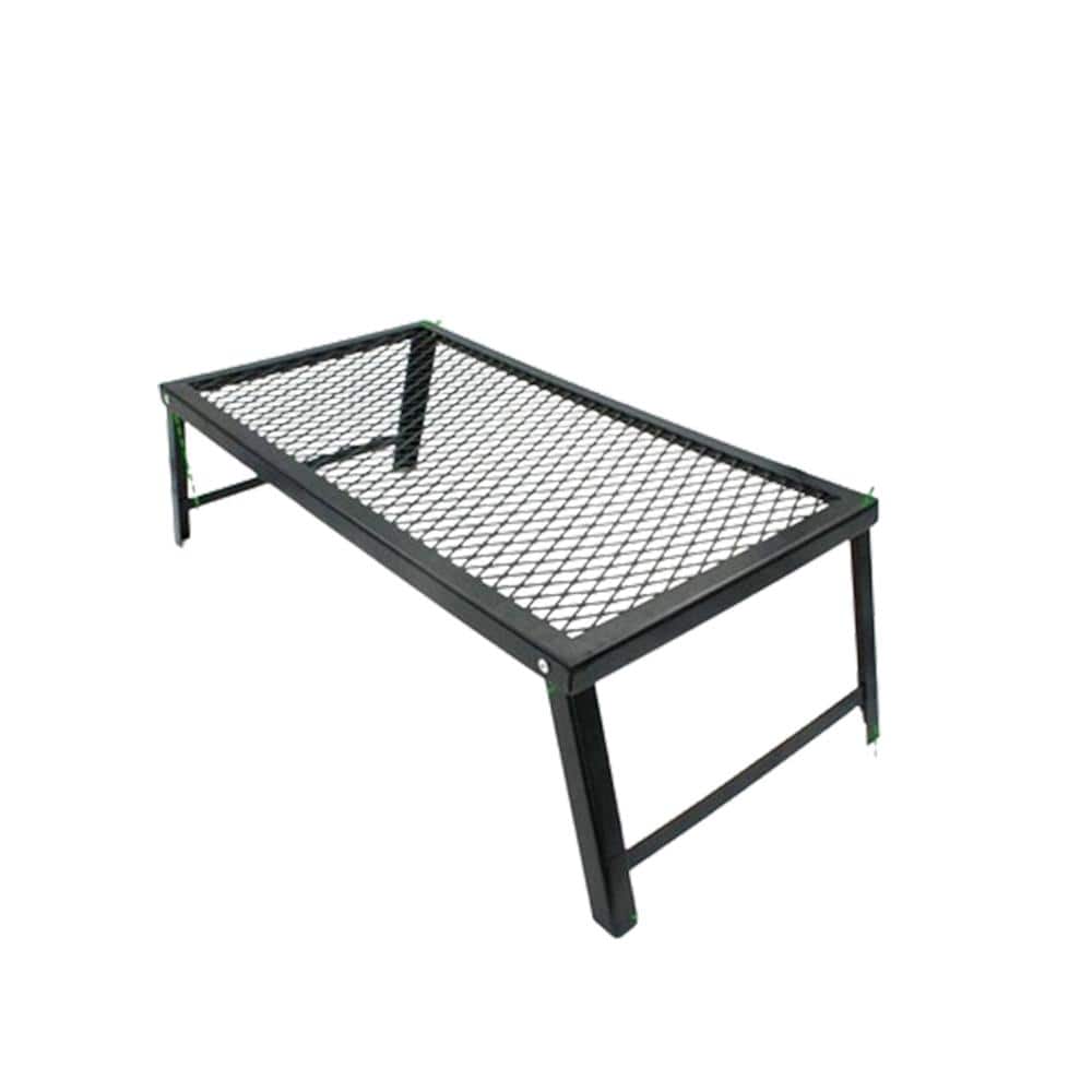 21.65 in. Black Rectangle Portable Metal Folding Picnic Table Made with Durable Iron, Ideal for Outdoor Adventures price history on PriceWatchPro