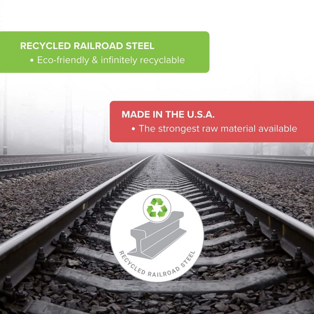 King Size Low-Profile Metal Box-Spring Frame with Large Rollers