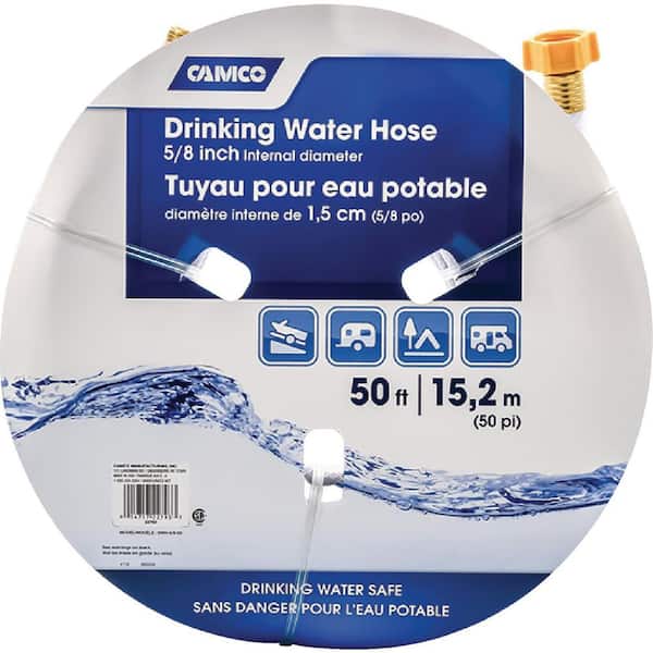 Camco Fresh Water Hose 75 ft. 5/8 Id 22803 The Home Depot