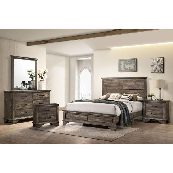 Furniture Of America Ragena 5 Piece Gray California King Bedroom Set Idf 7186ck Ndm California King Bedroom Set Idf 7186ck Ndm, City Furniture King Bedroom Sets