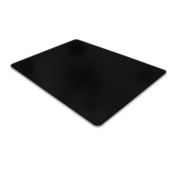 Advantagemat Black Vinyl Rectangular Chair Mat for Carpets-48" x 60"