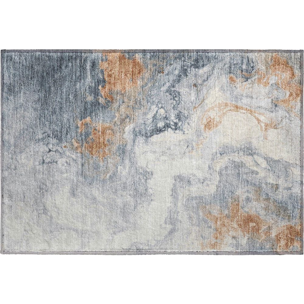 Mayfield Premium Machine Washable Abstract AMF1841 Gray 2 ft. x 3 ft. Area Rug price history on PriceWatchPro