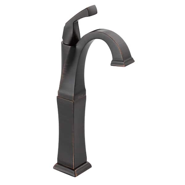 Delta Dryden Single Hole Single-Handle Vessel Bathroom Faucet in Venetian Bronze