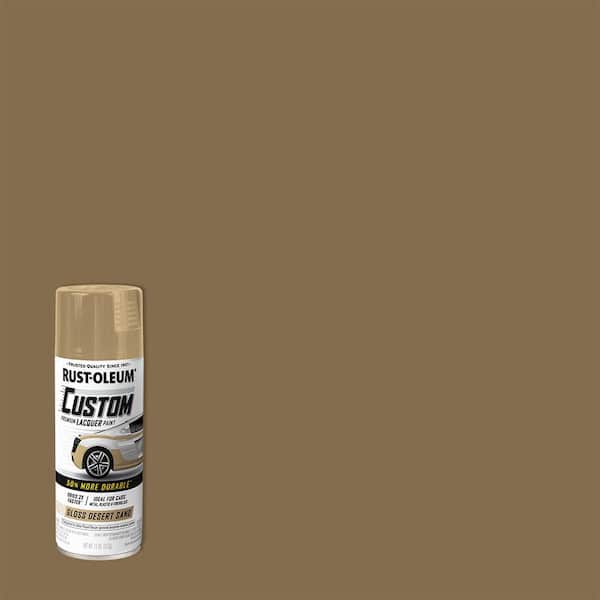 Rust-Oleum Automotive 11 oz. Gloss Desert Sand Custom Lacquer Spray Paint (Case of 6)