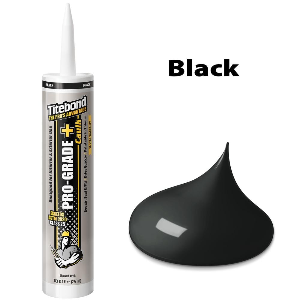 Titebond 10.1 oz. Black Pro-Grade Plus (12-Pack) 8461 - The Home Depot