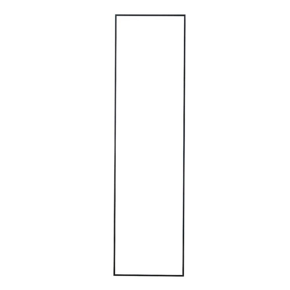 13.8 in. W x 48 in. H Rectangular Aluminum Framed Wall Mount or Floor Stand