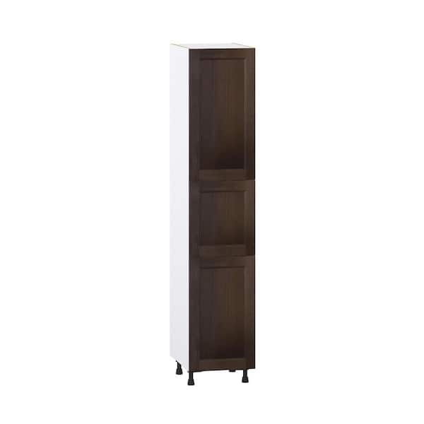 Georgetown 18 in. W x 24 in. D x 89.5 in. H Assembled Pantry Kitchen Cabinet in Chestnut
