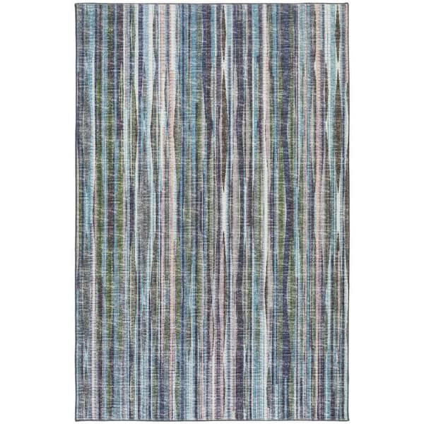 9 X 12 Purple Ombre Runner Rug