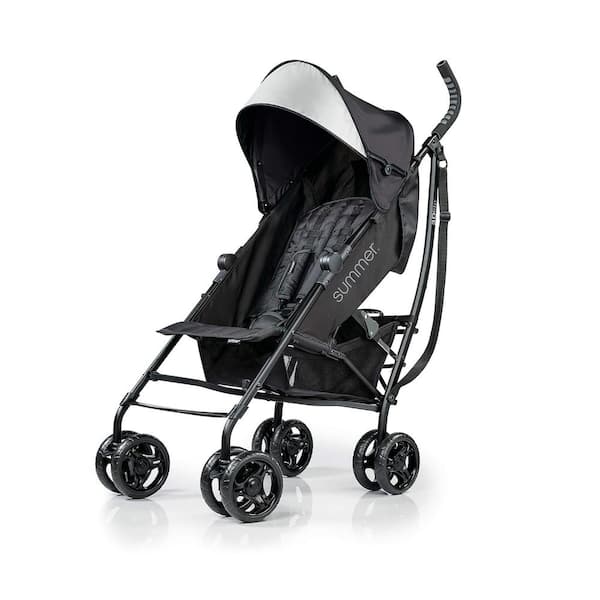 3D lite Convenience Stroller in Jet Black