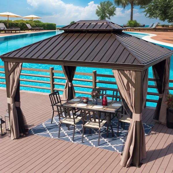 Home depot hardtop gazebo hotsell