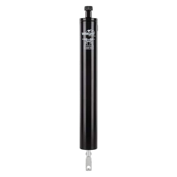 Pneumatic Closer w/ TS, Standard Duty, Black