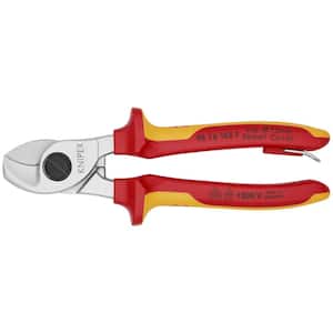 Cable Shears-1000V Insulated, Tethered Attachment, 6 1/2"