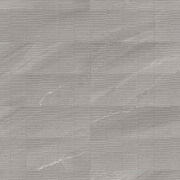 Mountain Gray 12 in. x 24 in. Matte Texture Stone Look Ceramic Wall Tile (19.375 sq. ft./Case)