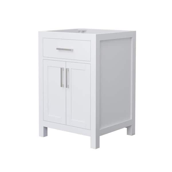 Beckett 23.25 in. Bath Vanity Cabinet without Top in White