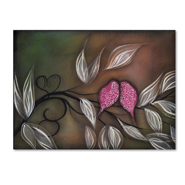 Trademark Fine Art Til Forever by Abril Andrade Hidden Frame Nature Wall Art 24 in. x 32 in.