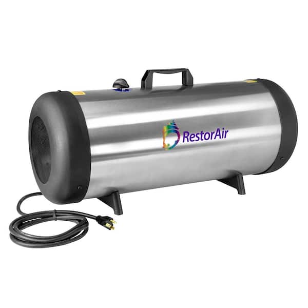 Rapid Room Recovery 500 sq. ft. Activated Carbon Commercial Air Purifier in Metallic with Filter Change Indicator Light