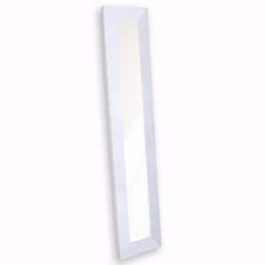 Moonlit Bright Gray Wall Mirror 16 in. W x 71 in. H