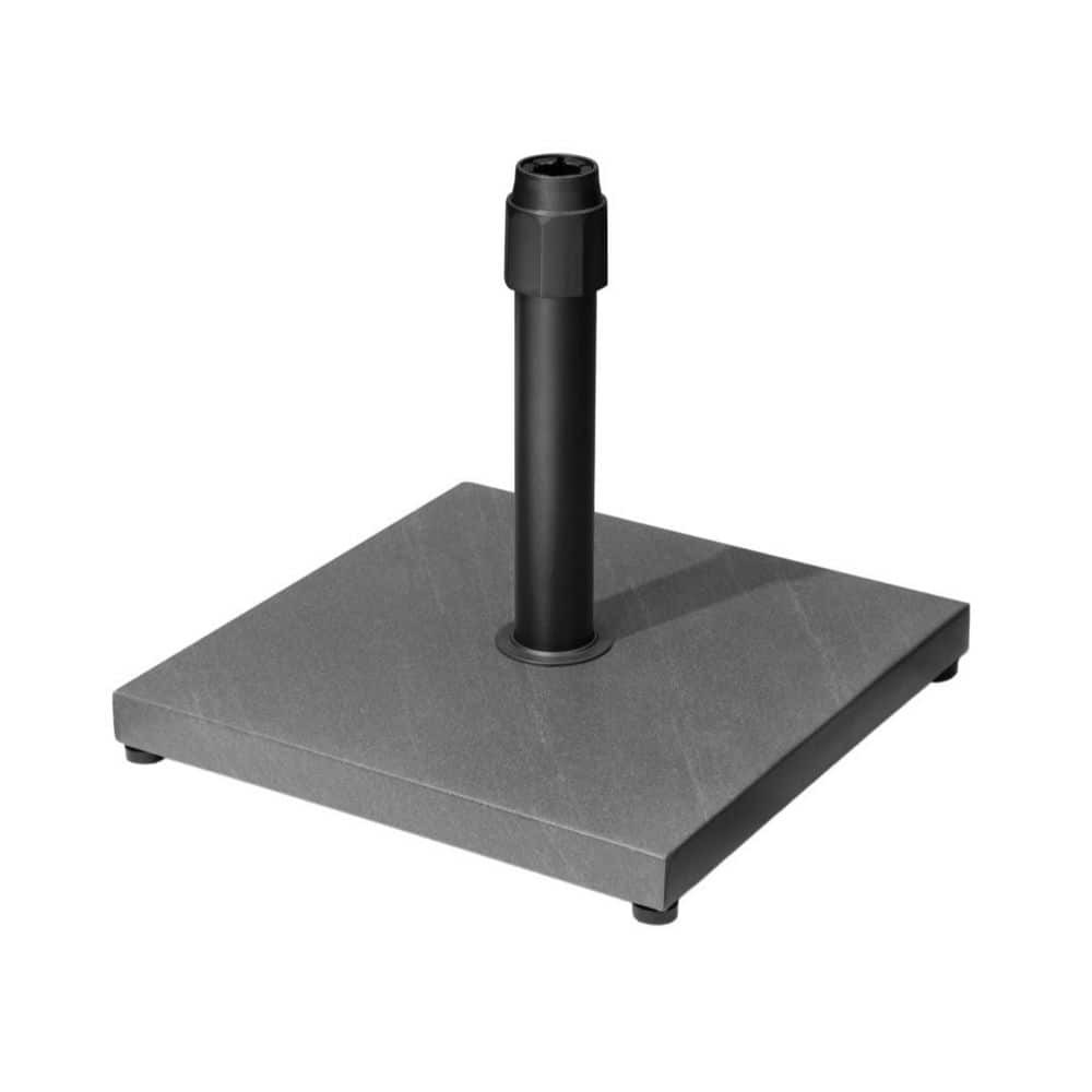 45 lb. Patio Umbrella Base, Heavy Duty Fringe Umbrella Stand Pre-Filled Concrete, No Sand Water Needed for Deck in Grey price history on PriceWatchPro
