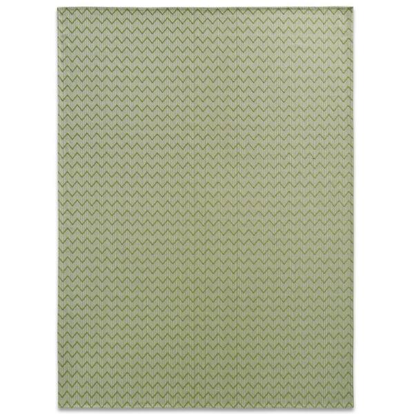 REGENCE HOME The Springfield Lime 7 ft. x 10 ft. Origami Area Rug