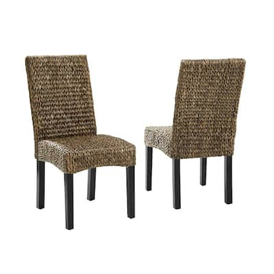 rattan parson chairs