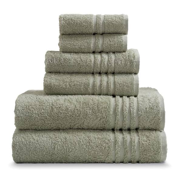 Chic Home Luxurious 3-Piece 100% Pure Turkish Cotton White Bath Towels, 30  x 60, Ultra-Soft, Highly Absorbent, Hypoallergenic, Long-Lasting