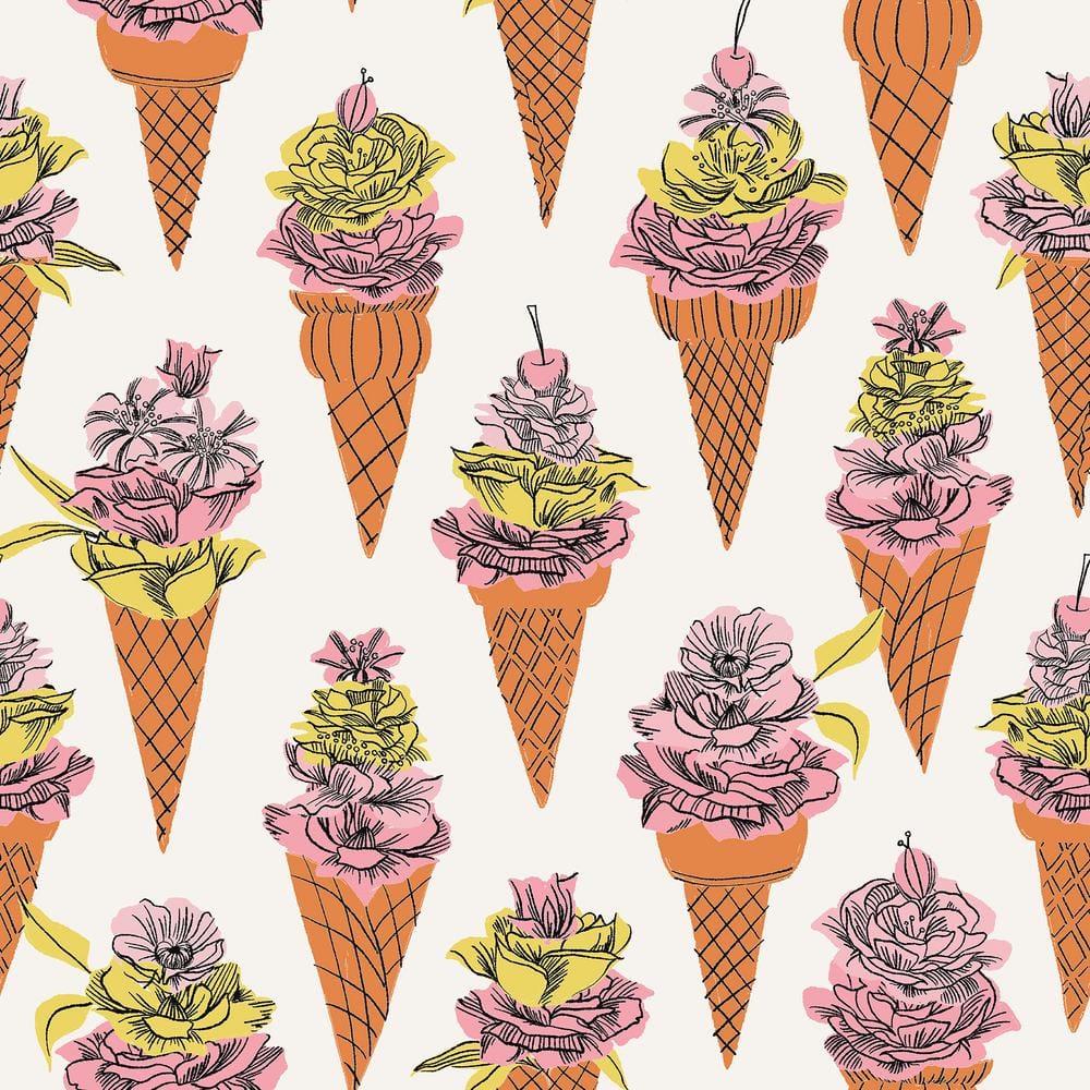 Ice Cream Scrapbook Paper: 20 Double Sided Patterned Sheets, Decorative  Craft Paper Pad Supplies for DIY Projects - Yahoo Shopping