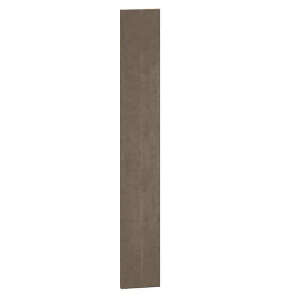 Cottage 6 in. W x 0.75 in. D x 42 in. H Cabinet Filler in Fieldstone