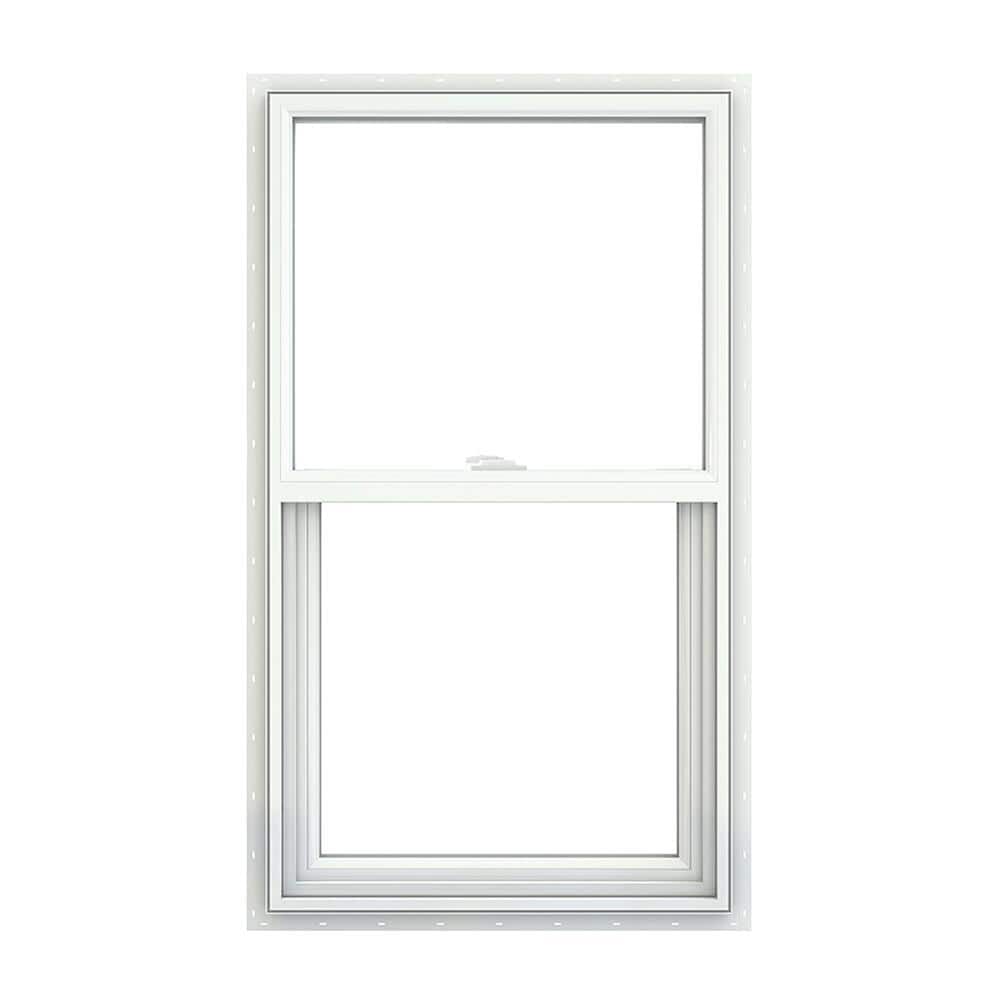 V-2500 Series 29.5 in. x 47.5 in. Single Hung Vinyl Low-E White Nail Fin Frame New Construction Tilt-In Window price history on PriceWatchPro