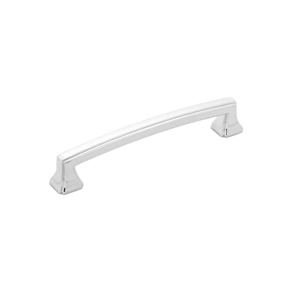 HICKORY HARDWARE Bridges 5-1/16 in. (128 mm) Chrome Cabinet Pull (10-Pack)