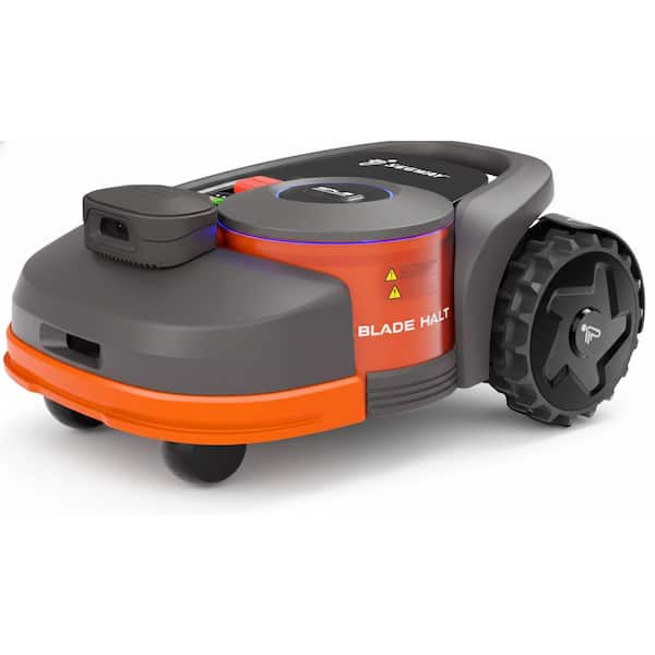 H3000N 8.3 in. Robot Lawn Mower (1/4-1/2 Acre) RTK+Vision with Smart App Control,  Rain Sensor and Obstacle Avoidance