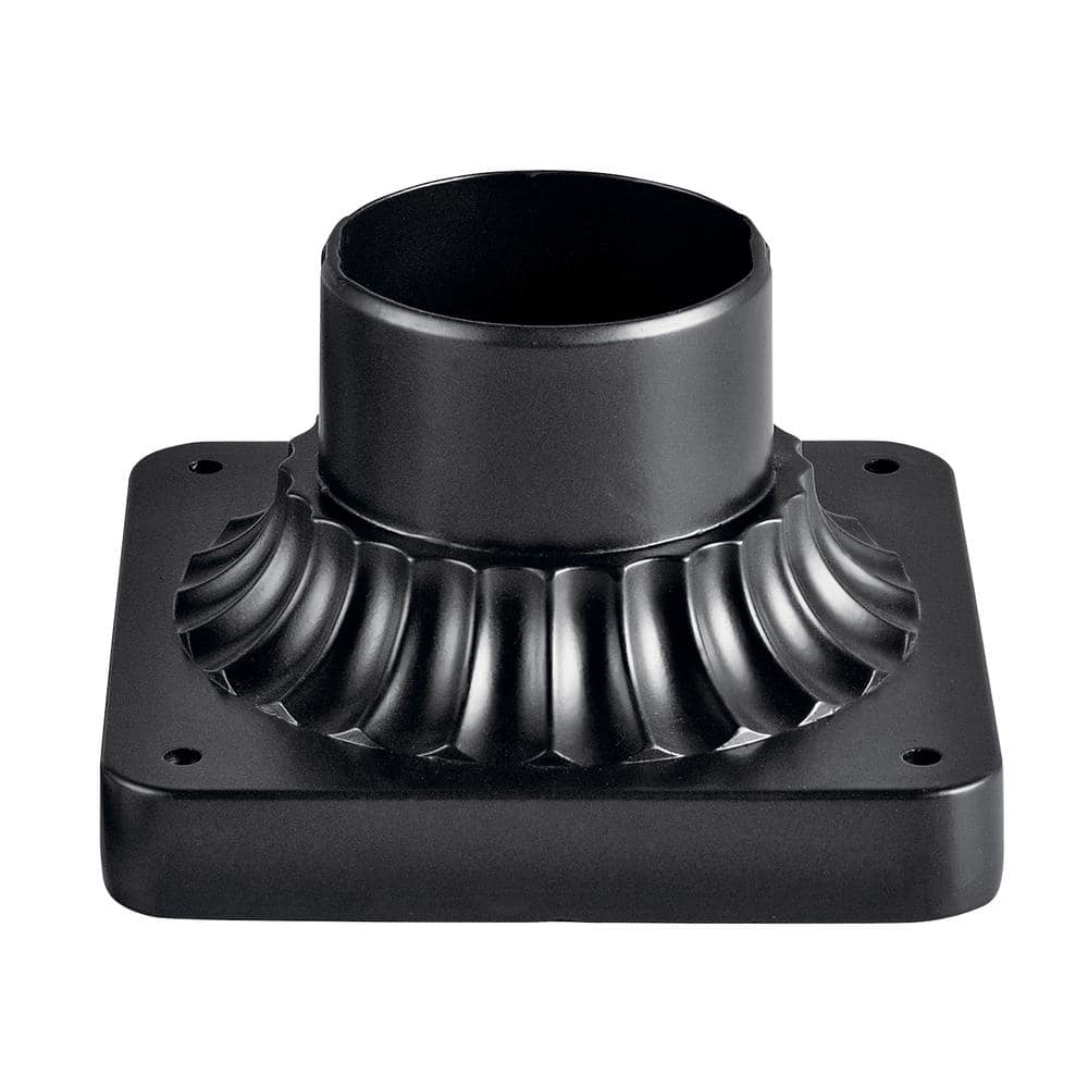 5.75 in. x 3.5 in. Black Aluminum Outdoor Pedestal Mount (1-Pack) price history on PriceWatchPro