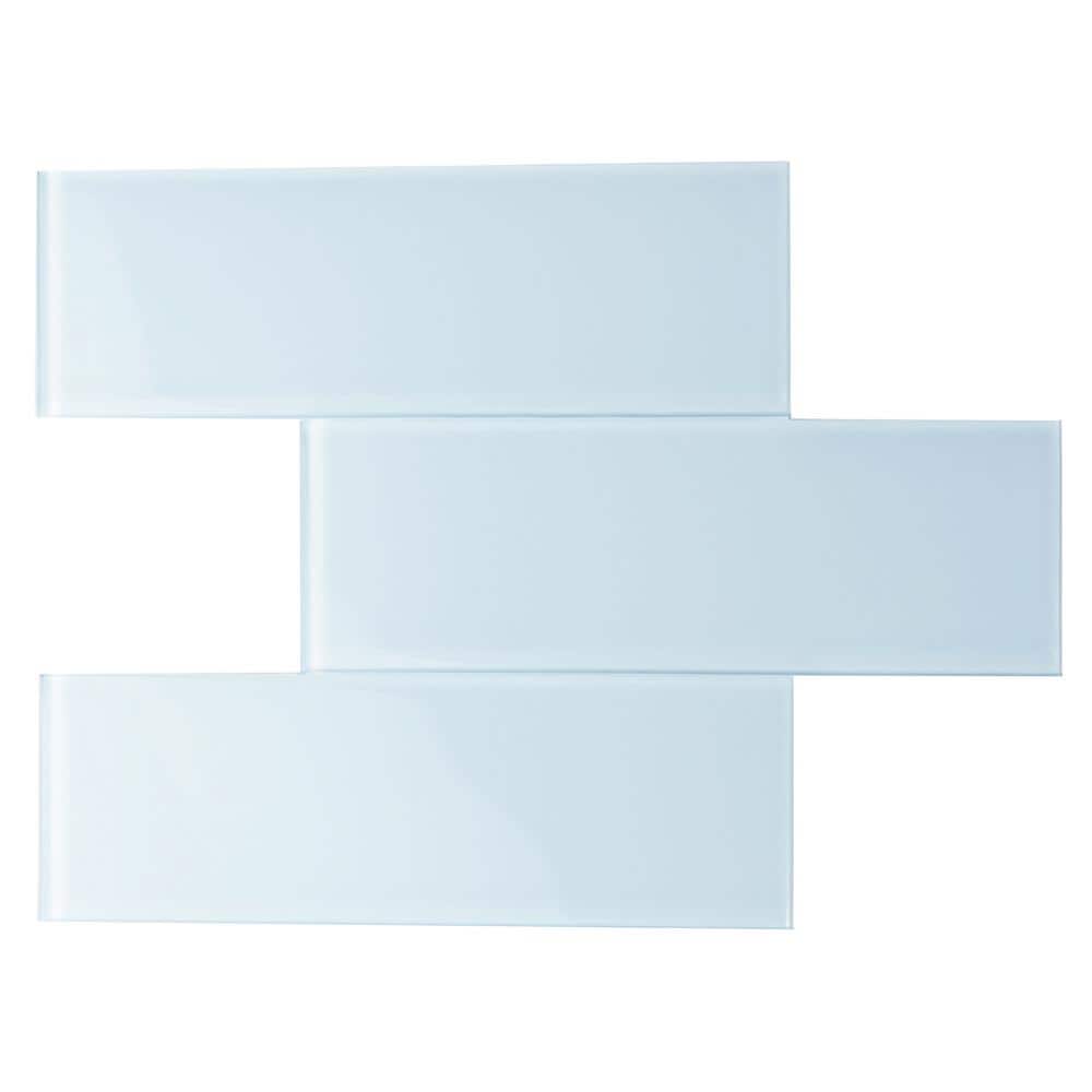 "Glass Subway 3""x 9""x 6mm Wall Tile Case - Morning Sky Blue (27 PCS, 5 Sq. Ft.)" price history on PriceWatchPro