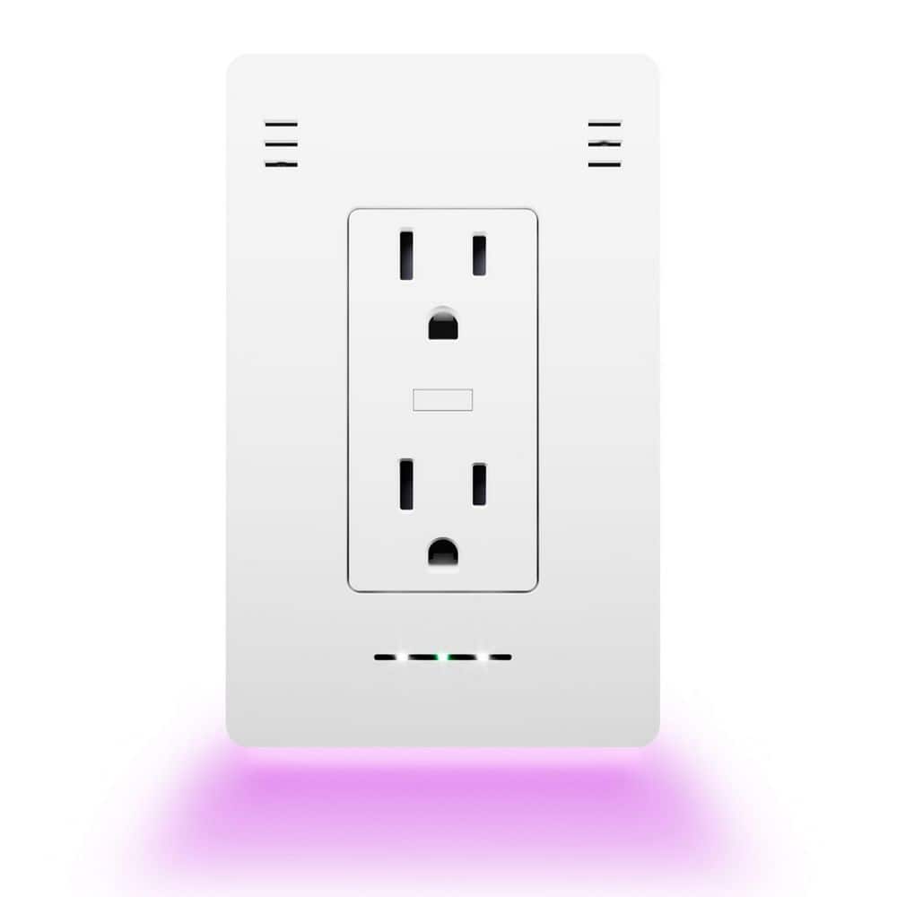 InvisOutlet Aura 15 Amp 120-Volt Straight Blade Smart Outlet price history on PriceWatchPro