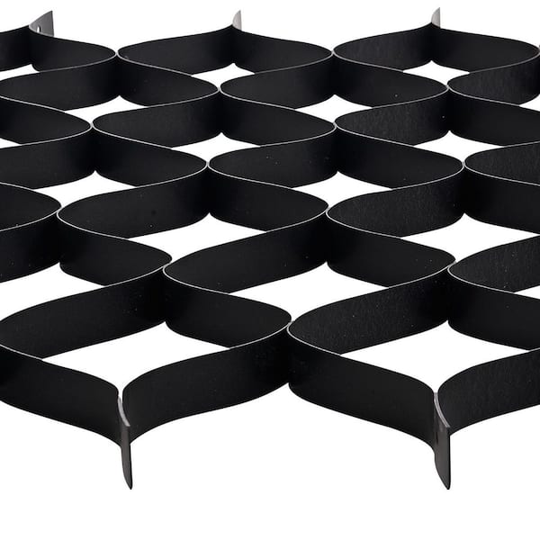 Ground Grid 1885 lb. per sq. ft. Load Weed Barrier 2 in. Depth Patio Pavers 27 x 4 ft. Ground Stabilization Grid for DIY