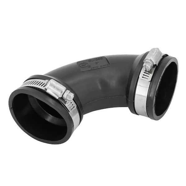 ECO FLO 2 in. DWV Flexible 90-Degree PVC Elbow