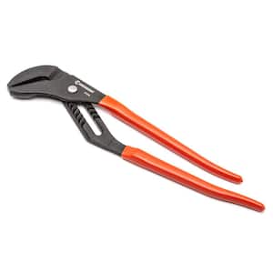 16 in. Tongue and Groove Pliers, Dipped Grip, Black