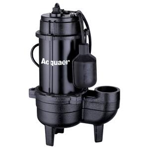 3/4 HP Cast Iron Sewage Ejector Pump