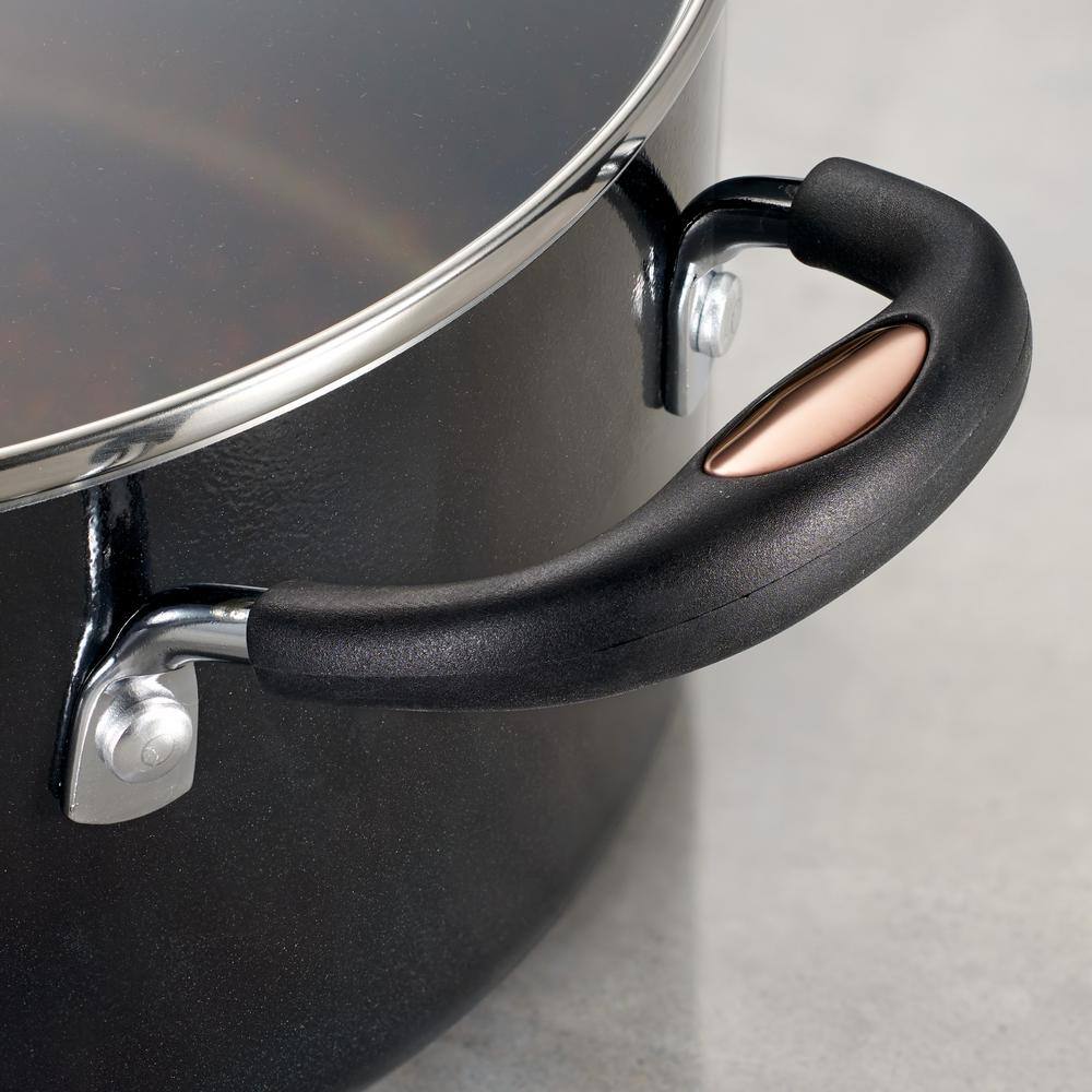Tramontina 12-Piece Black Aluminum Nonstick Cookware Set
