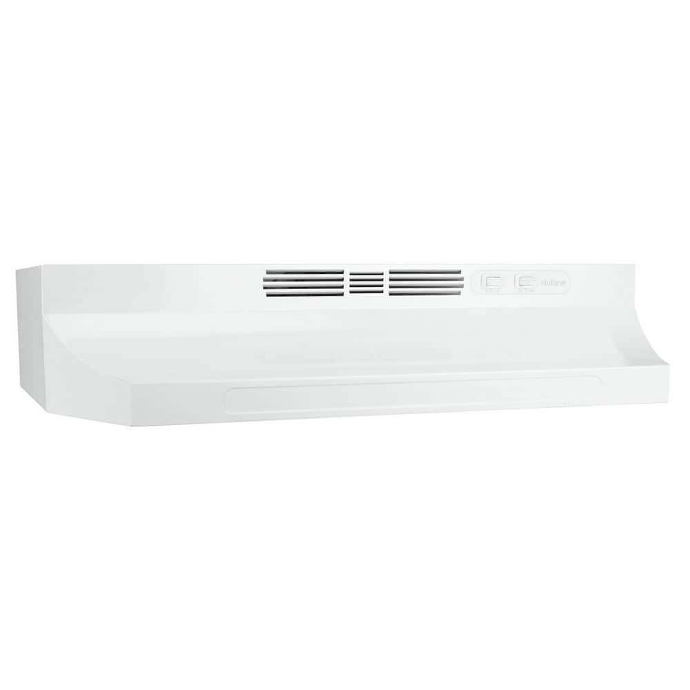 RL6200 Series 24 in. Ductless Under Cabinet Range Hood with Light in White
