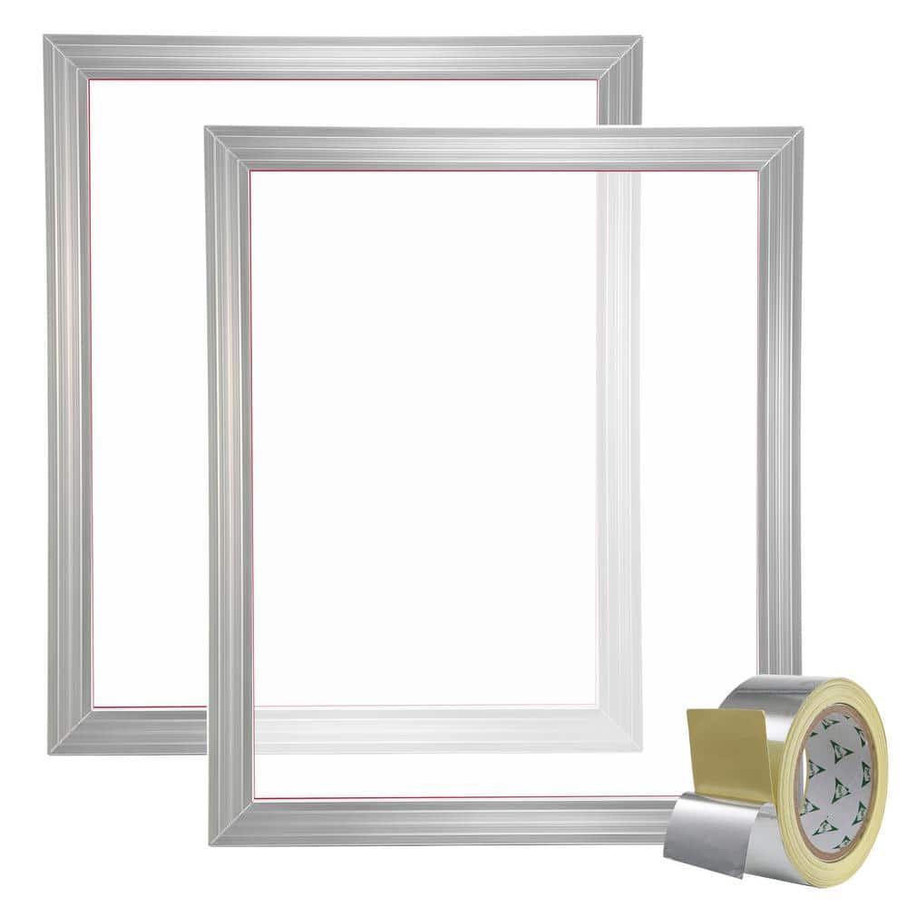 Screen Printing Kit, 2 Aluminum Silk Screen Frames, 20 x 24 in. 160 Mesh Count, High-Tension Nylon and Sealing Tape price history on PriceWatchPro
