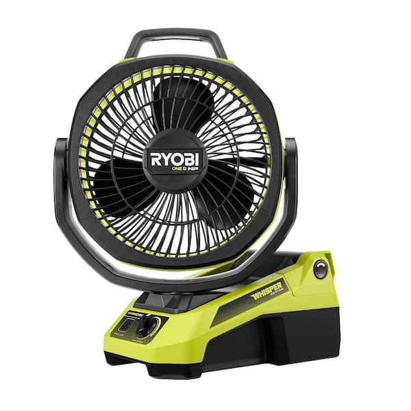 ONE+ 18V HP Brushless Cordless Hybrid 9 in. WHISPER SERIES Oscillating Fan (Tool Only)