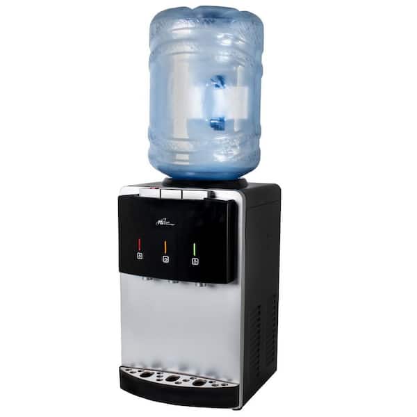 ROYAL SOVEREIGN RWD-300B Premium Tri-Temperature Countertop Water Dispenser in Silver and Black - 2