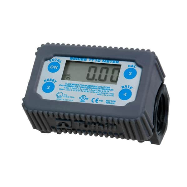 Photo 1 of 1 in. 2-35 GPM Digital In-Line Turbine Chemical Transfer Meter