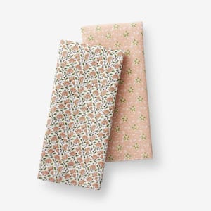 Company Cotton Mix & Match Floral Clay Cotton Tea Towel (Set of 1)