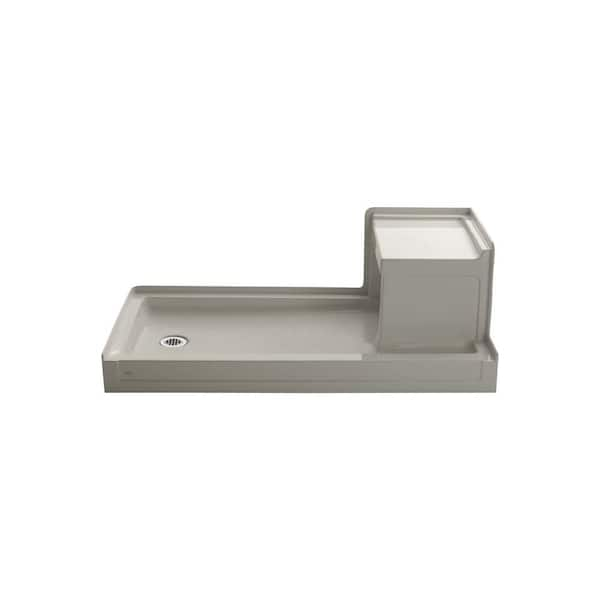 KOHLER Tresham 60 in. x 32 in. Single Threshold Alcove Shower Base in Sandbar