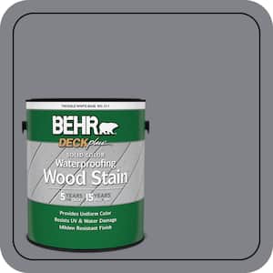 BEHR DECKplus 1 gal. #N500-5 Magnetic Gray color Solid Color