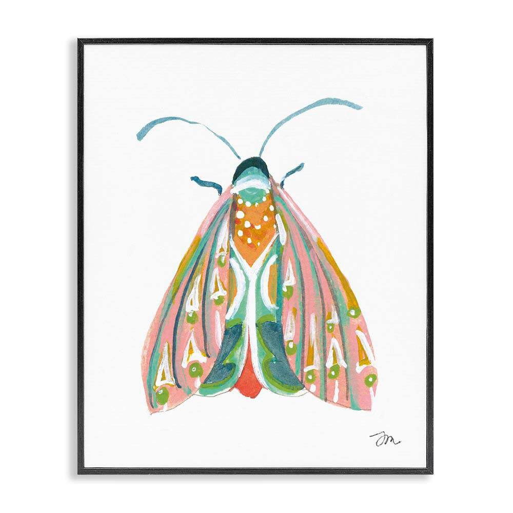 Delicate Insect on White by Jessica Mingo Black Framed Animal Giclee Art Print 20 in. x 16 in. price history on PriceWatchPro