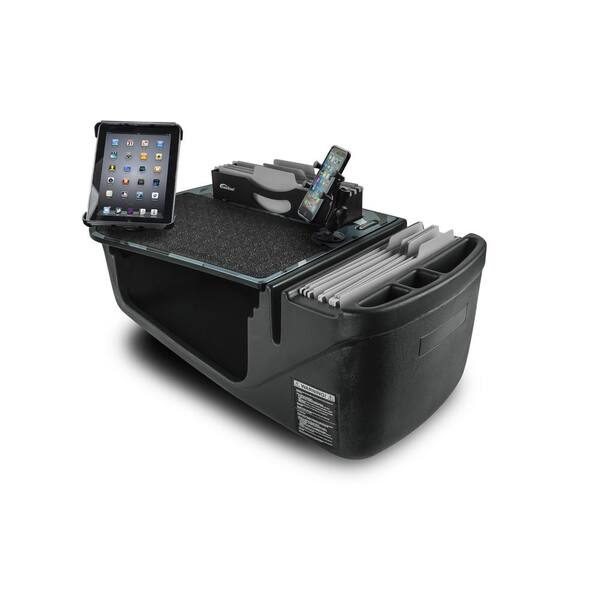 AutoExec Efficiency FileMaster Urban Camouflage Car Desk with Built-in Power Inverter, X-Grip Phone Mount and Tablet Mount